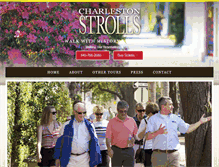 Tablet Screenshot of charlestonstrolls.com